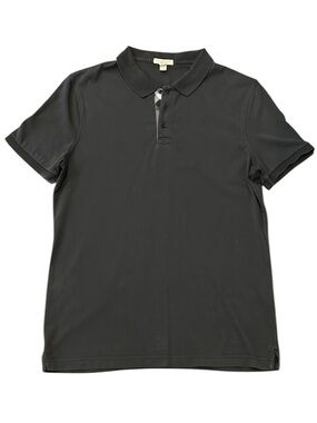 Burberry men’s short sleeve black polo - Large great condition!!